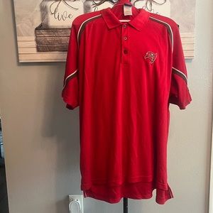 🏈NFL TEAM APPAREL REEBOK Men’s Tampa Bay Buccaneers Collared Shirt Size 2XL
